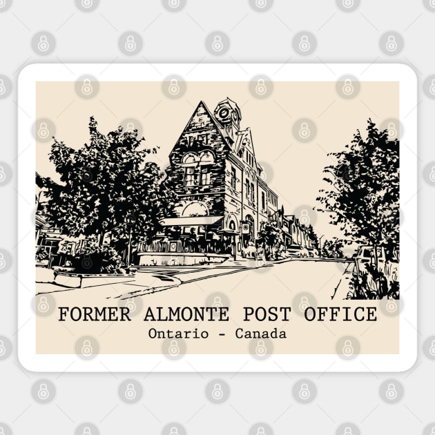Former Almonte Post Office - Ontario Magnet by Lakeric